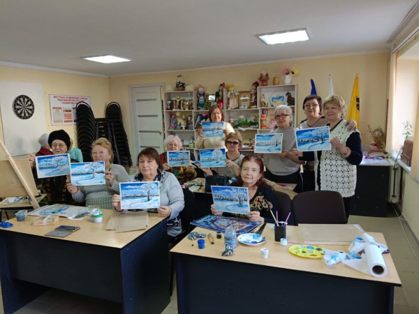 В Новороссийске пенсионерки знают, как провести свободное время с пользой для себя и общества