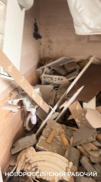 «Взрывом все перемололо!» В Новороссийске только приступают к ремонту дома, пострадавшего 3 мая от атаки БПЛА
