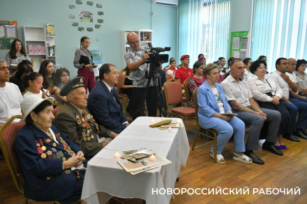 На 103-м году жизни вспомнить 43-й… Ветеран-легенда в гостях у города-героя Новороссийска