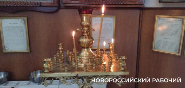 Холщовые фрески украсят стены храма в Новороссийске