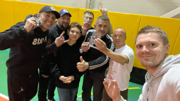 Новороссийцы одержали победу в турнире по флорболу